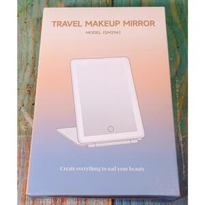 Funtouch Rechargeable Travel Makeup Mirror with Lights‎